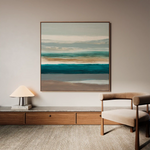 Abstract 1393 Canvas Art 60 x 60 cm / Stretched on hidden frame