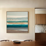 Abstract 1393 Canvas Art 60 x 60 cm / Stretched on hidden frame