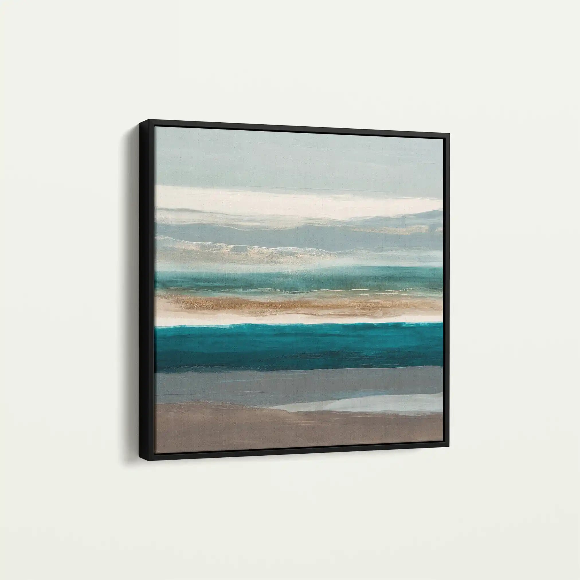 Abstract 1393 Canvas Art 60 x 60 cm / Stretched on hidden frame