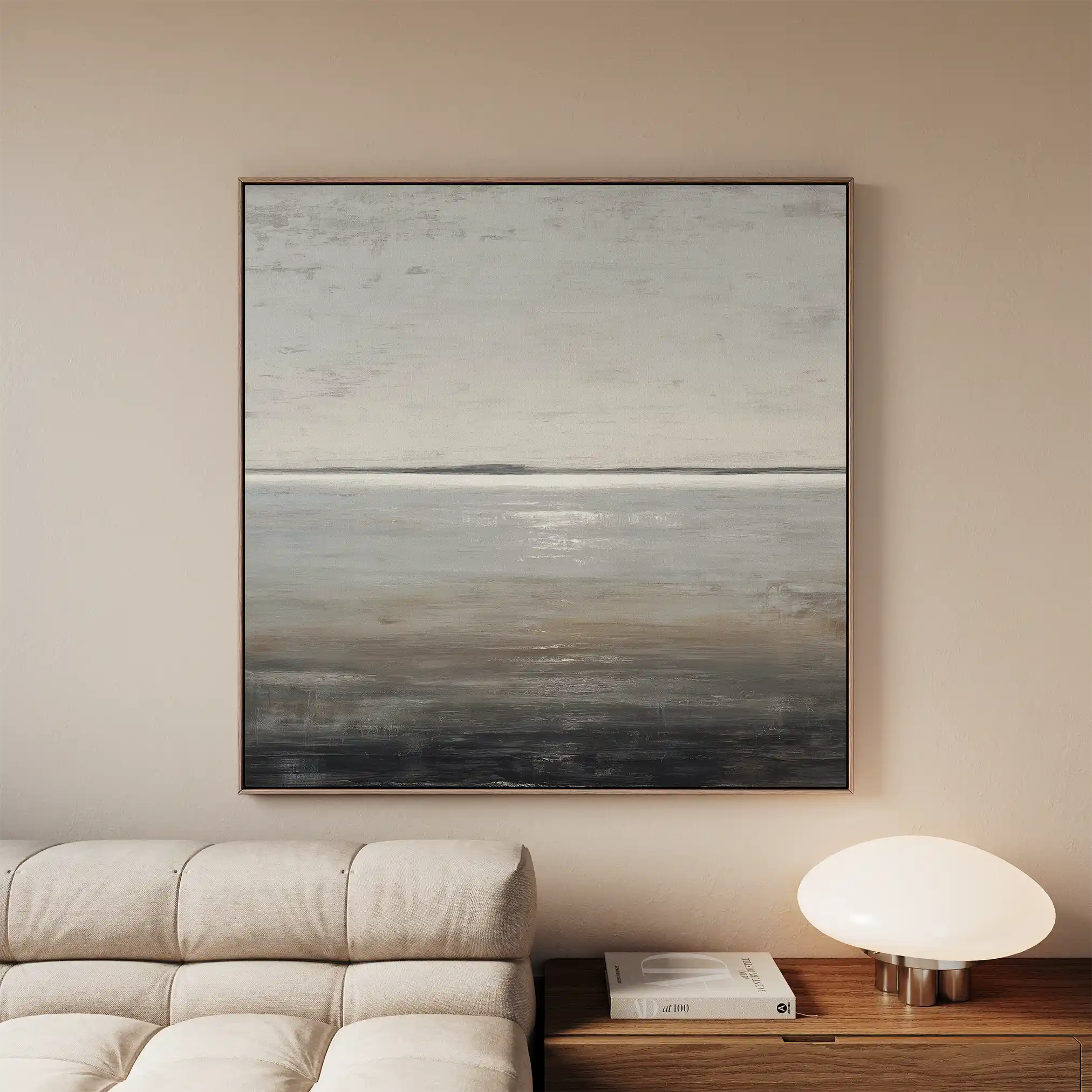 Abstract 1394 Canvas Art 60 x 60 cm / Stretched on hidden frame
