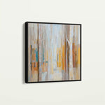Abstract 1395 Canvas Art 60 x 60 cm / Stretched on hidden frame