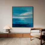 Abstract 1396 Canvas Art 60 x 60 cm / Stretched on hidden frame