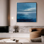 Abstract 1396 Canvas Art 60 x 60 cm / Stretched on hidden frame