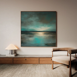 Abstract 1397 Canvas Art 60 x 60 cm / Stretched on hidden frame