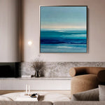 Abstract 1398 Canvas Art 60 x 60 cm / Stretched on hidden frame