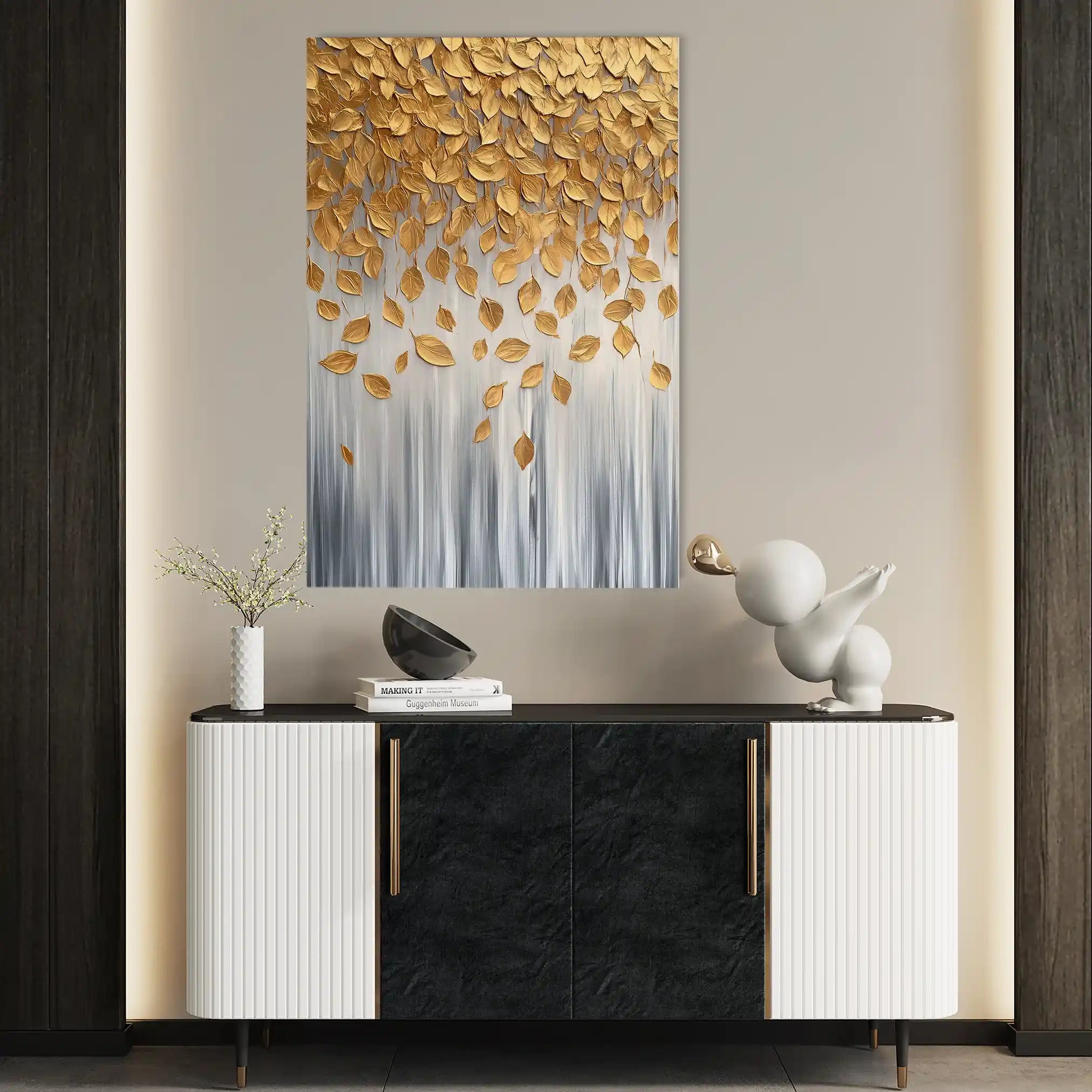 Floral Canvas Wall Art WAD1399-F 90 x 60 cm / Stretched on hidden frame