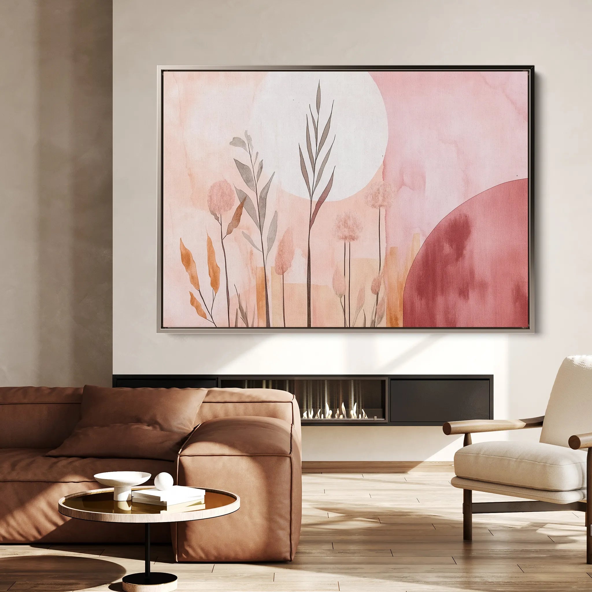 Boho Canvas Wall Art WAD140-BH 90 x 60 cm / Stretched on hidden frame