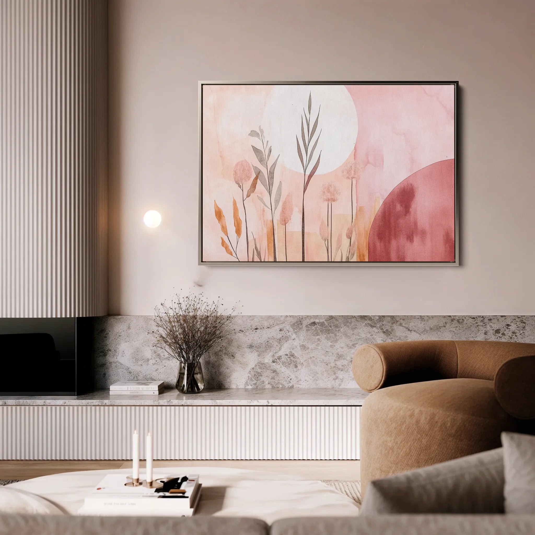 Boho Canvas Wall Art WAD140-BH 90 x 60 cm / Stretched on hidden frame