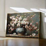 Floral Canvas Wall Art WAD140-F 90 x 60 cm / Stretched on hidden frame