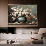 Floral Canvas Wall Art WAD140-F 90 x 60 cm / Stretched on hidden frame