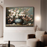 Floral Canvas Wall Art WAD140-F 90 x 60 cm / Stretched on hidden frame