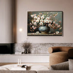 Floral Canvas Wall Art WAD140-F 90 x 60 cm / Stretched on hidden frame