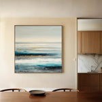 Abstract 1400 Canvas Art 60 x 60 cm / Stretched on hidden frame