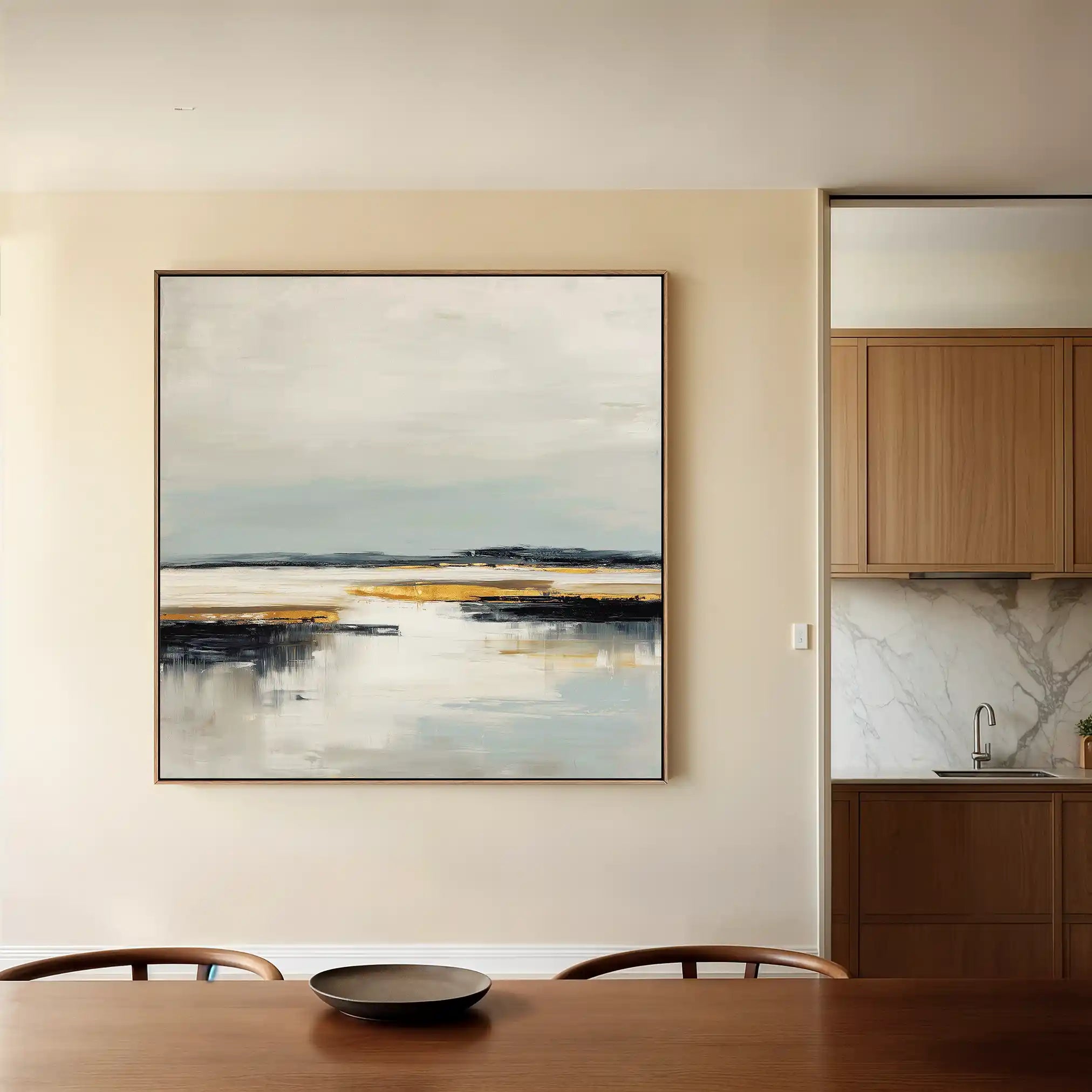 Abstract 1401 Canvas Art 60 x 60 cm / Stretched on hidden frame