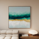 Abstract 1403 Canvas Art 60 x 60 cm / Stretched on hidden frame