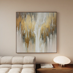 Abstract 1405 Canvas Art 60 x 60 cm / Stretched on hidden frame