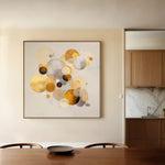 Abstract 1407 Canvas Art 60 x 60 cm / Stretched on hidden frame