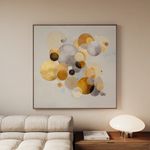 Abstract 1407 Canvas Art 60 x 60 cm / Stretched on hidden frame