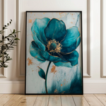 Floral Canvas Wall Art WAD1407-F 90 x 60 cm / Stretched on hidden frame