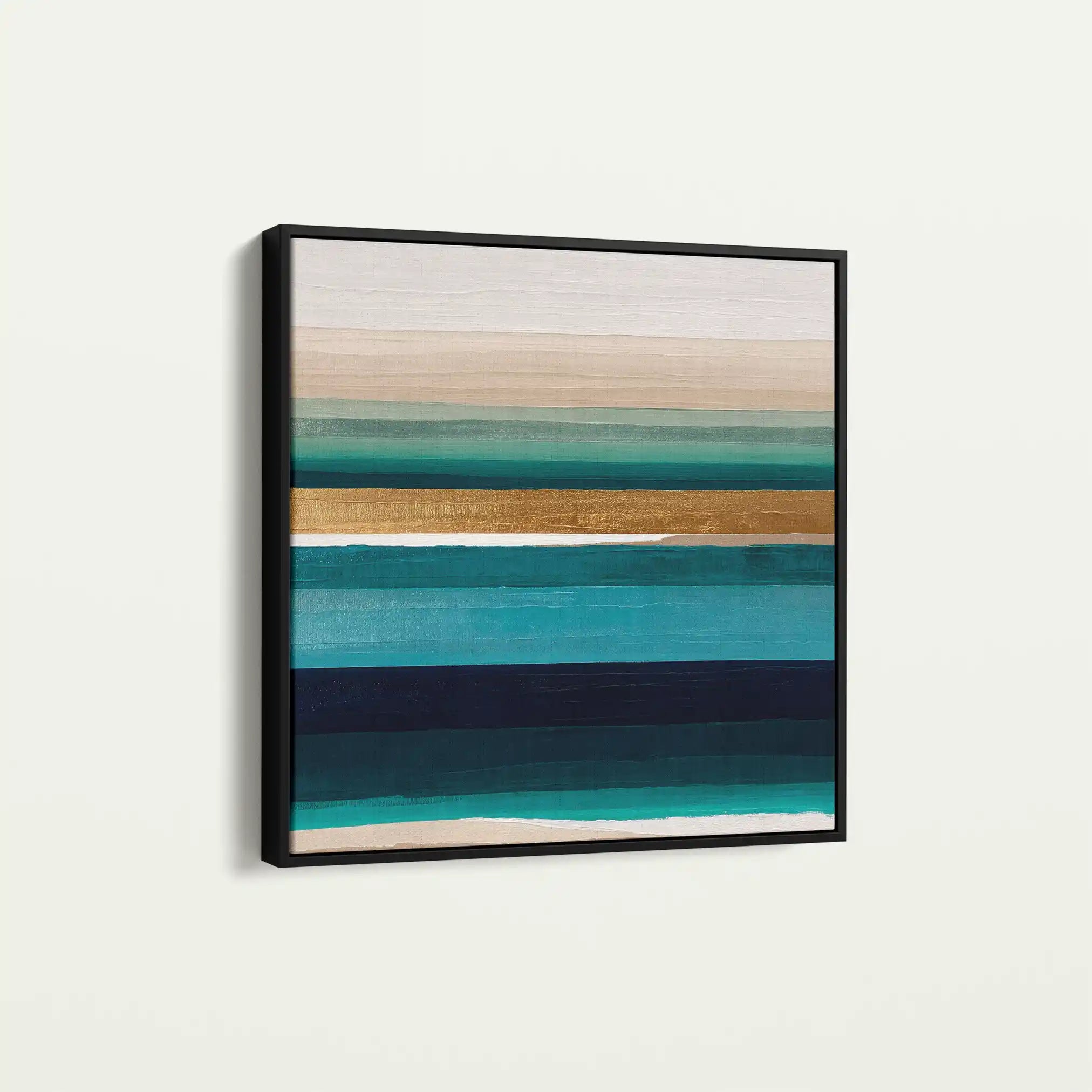 Abstract 1409 Canvas Art 60 x 60 cm / Stretched on hidden frame