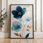 Floral Canvas Wall Art WAD1409-F 90 x 60 cm / Stretched on hidden frame