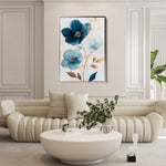 Floral Canvas Wall Art WAD1409-F 90 x 60 cm / Stretched on hidden frame