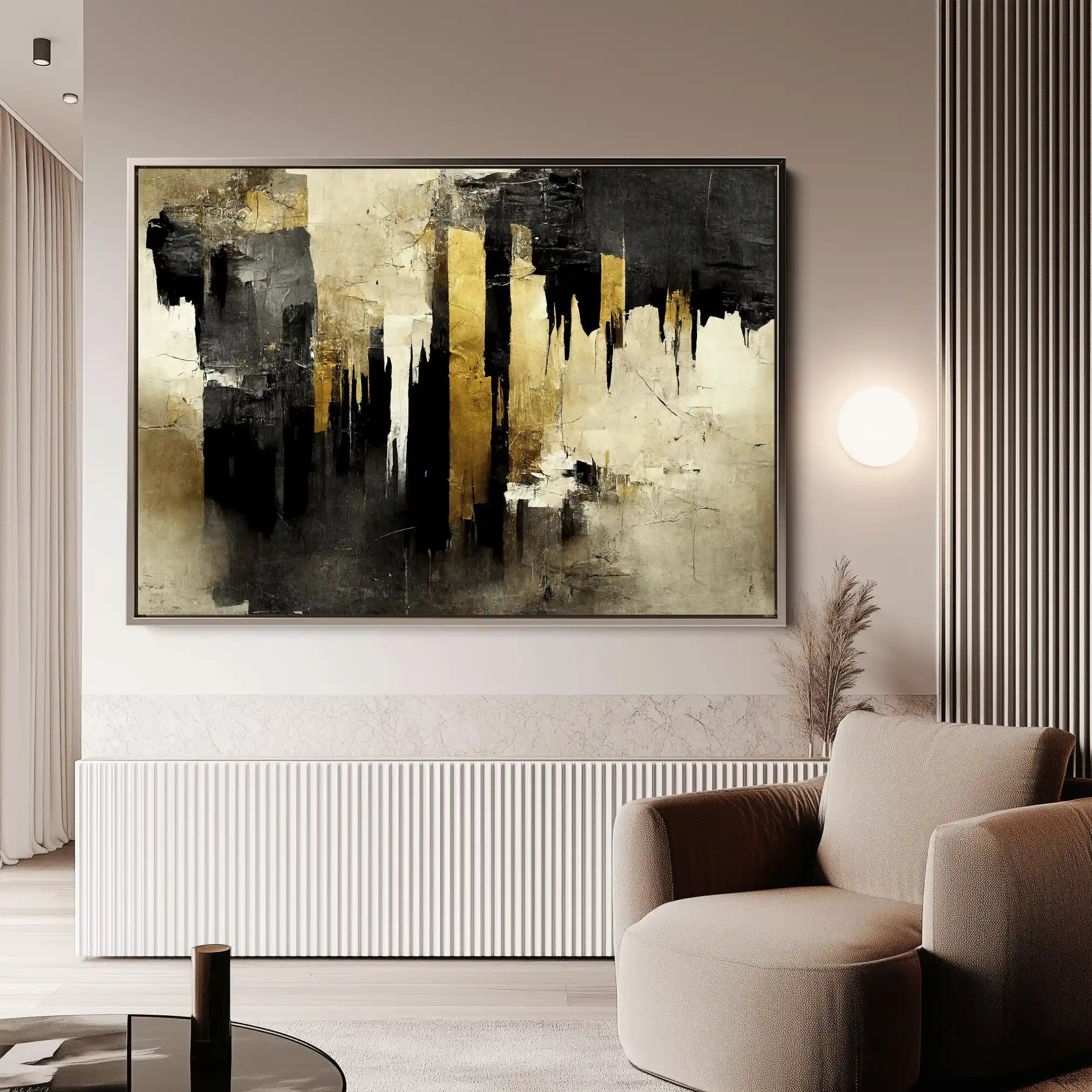 Abstract 141 Canvas Art 60 x 40 cm / Stretched on hidden frame