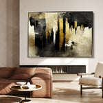 Abstract 141 Canvas Art 60 x 40 cm / Stretched on hidden frame