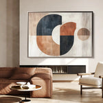 Boho 141 Canvas Art 90 x 60 cm / Stretched on hidden frame