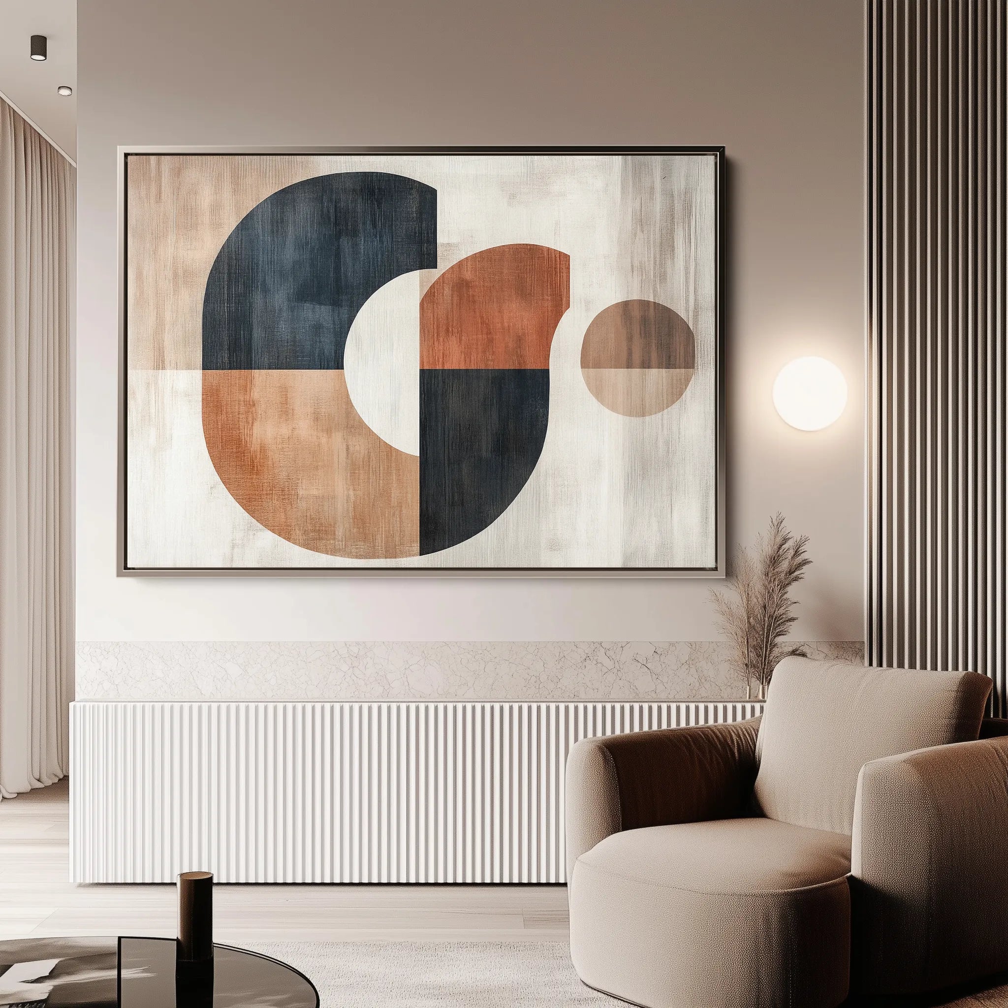Boho Canvas Wall Art WAD141-BH 90 x 60 cm / Stretched on hidden frame