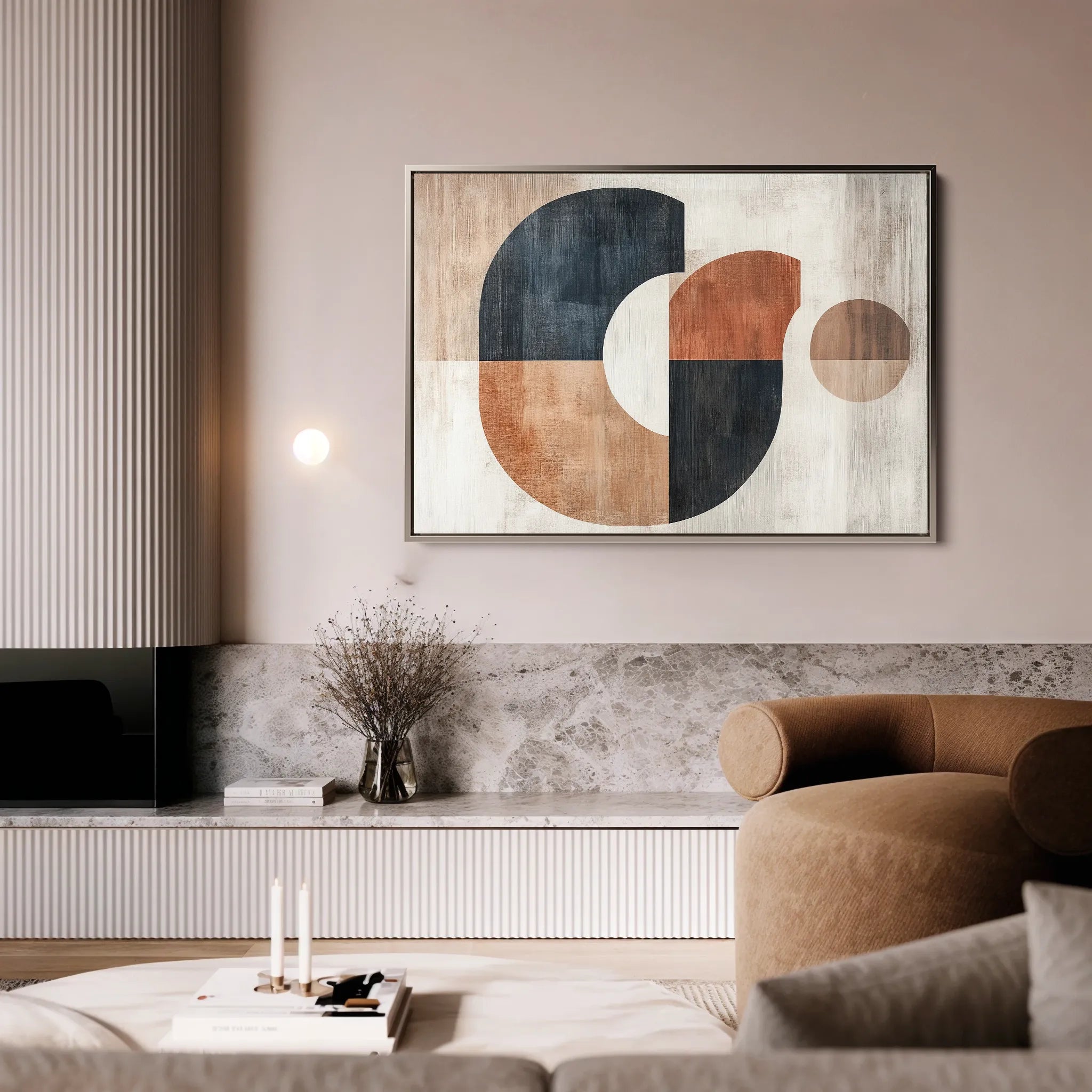 Boho Canvas Wall Art WAD141-BH 90 x 60 cm / Stretched on hidden frame