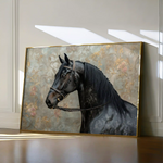 Horses 141 Canvas Art 90 x 60 cm / Stretched on hidden frame