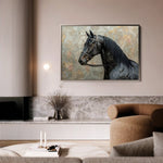 Horses 141 Canvas Art 90 x 60 cm / Stretched on hidden frame