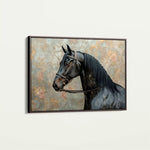 Horses 141 Canvas Art 90 x 60 cm / Stretched on hidden frame