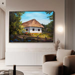 Landscape 141 Canvas Art 90 x 60 cm / Stretched on hidden frame
