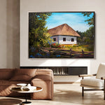 Landscape 141 Canvas Art 90 x 60 cm / Stretched on hidden frame