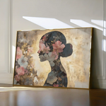 Portrait 141 Canvas Art 90 x 60 cm / Stretched on hidden frame