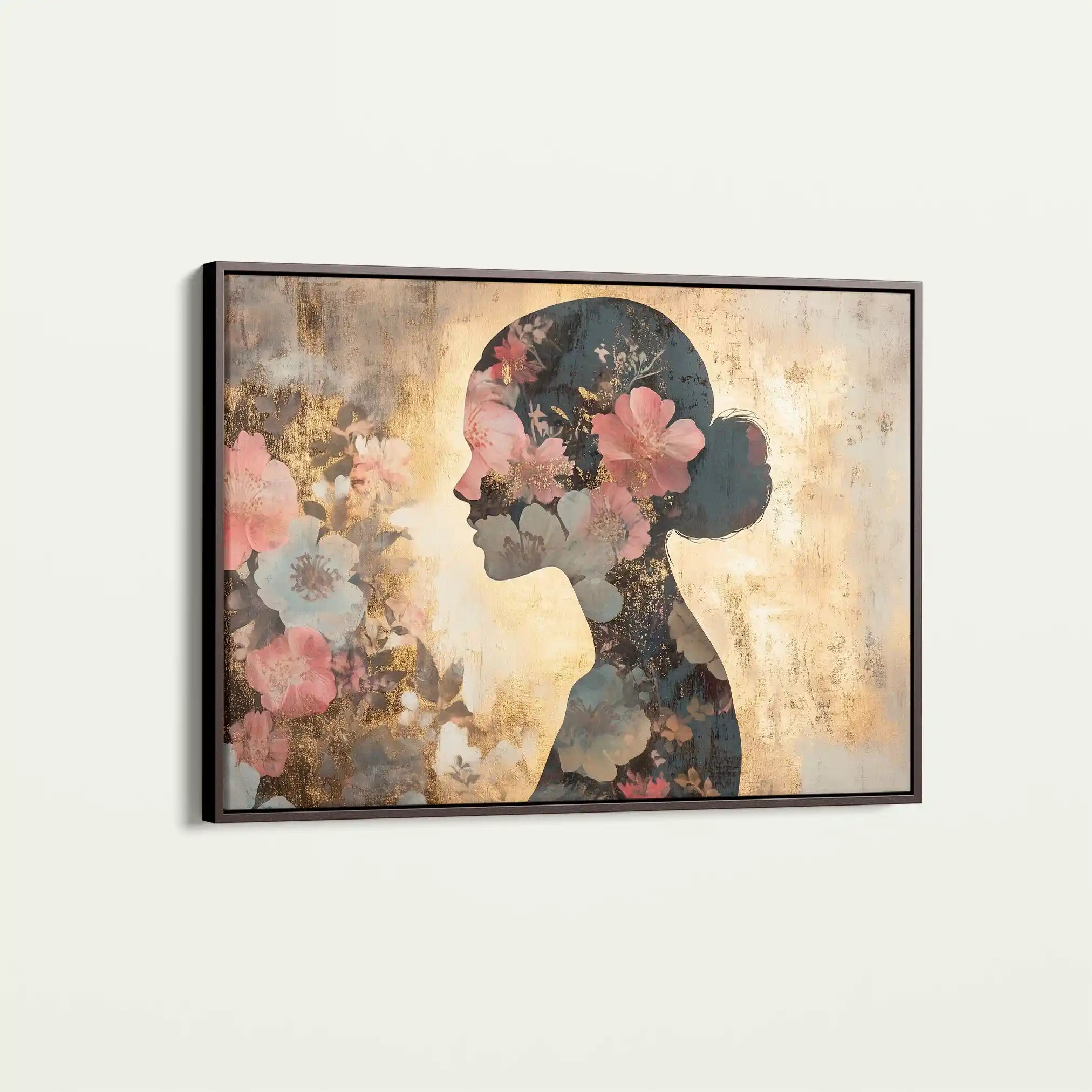 Portrait 141 Canvas Art 90 x 60 cm / Stretched on hidden frame