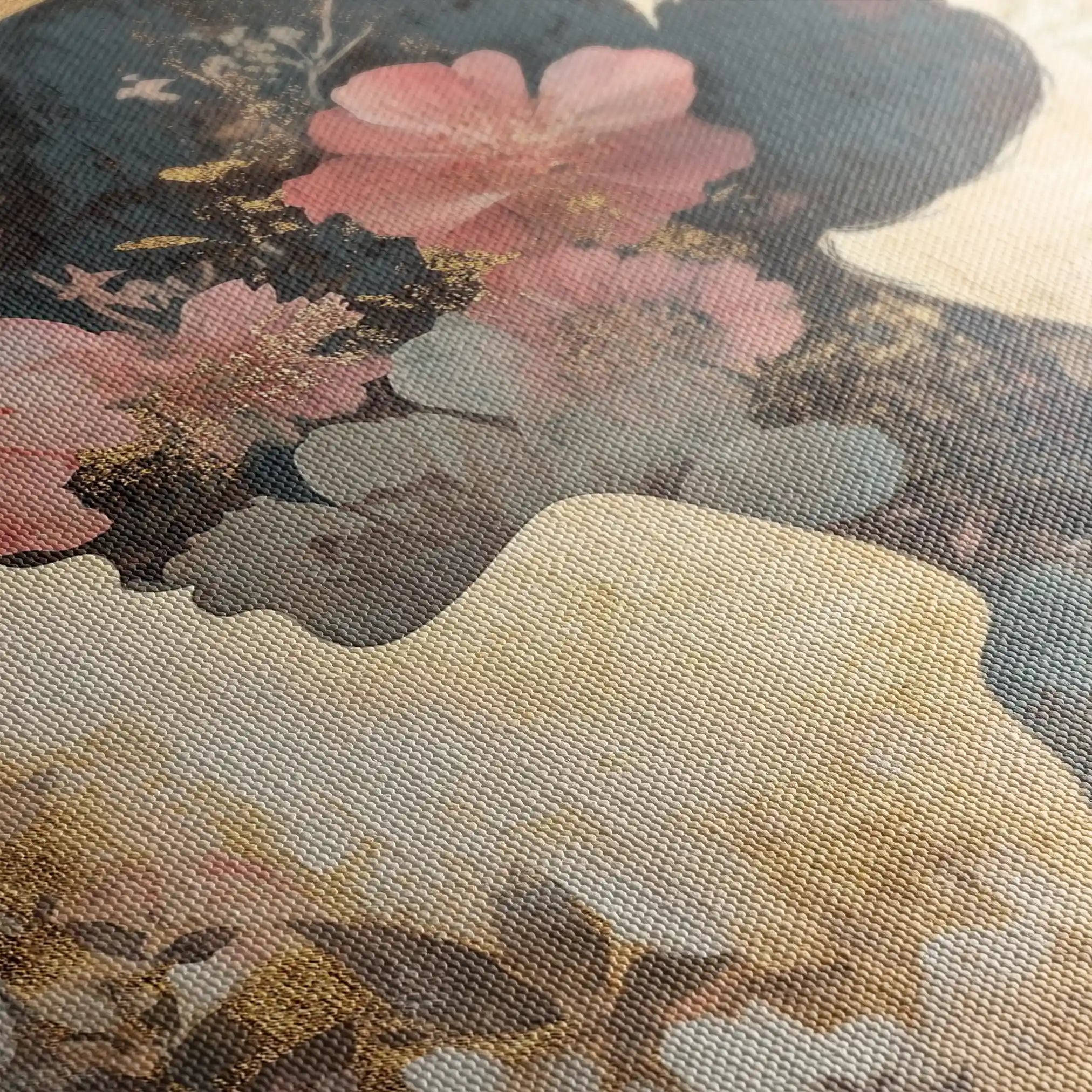 Portrait 141 Canvas Art 90 x 60 cm / Stretched on hidden frame