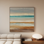 Abstract 1411 Canvas Art 60 x 60 cm / Stretched on hidden frame