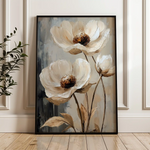 Floral Canvas Wall Art WAD1412-F 90 x 60 cm / Stretched on hidden frame