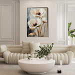 Floral Canvas Wall Art WAD1412-F 90 x 60 cm / Stretched on hidden frame