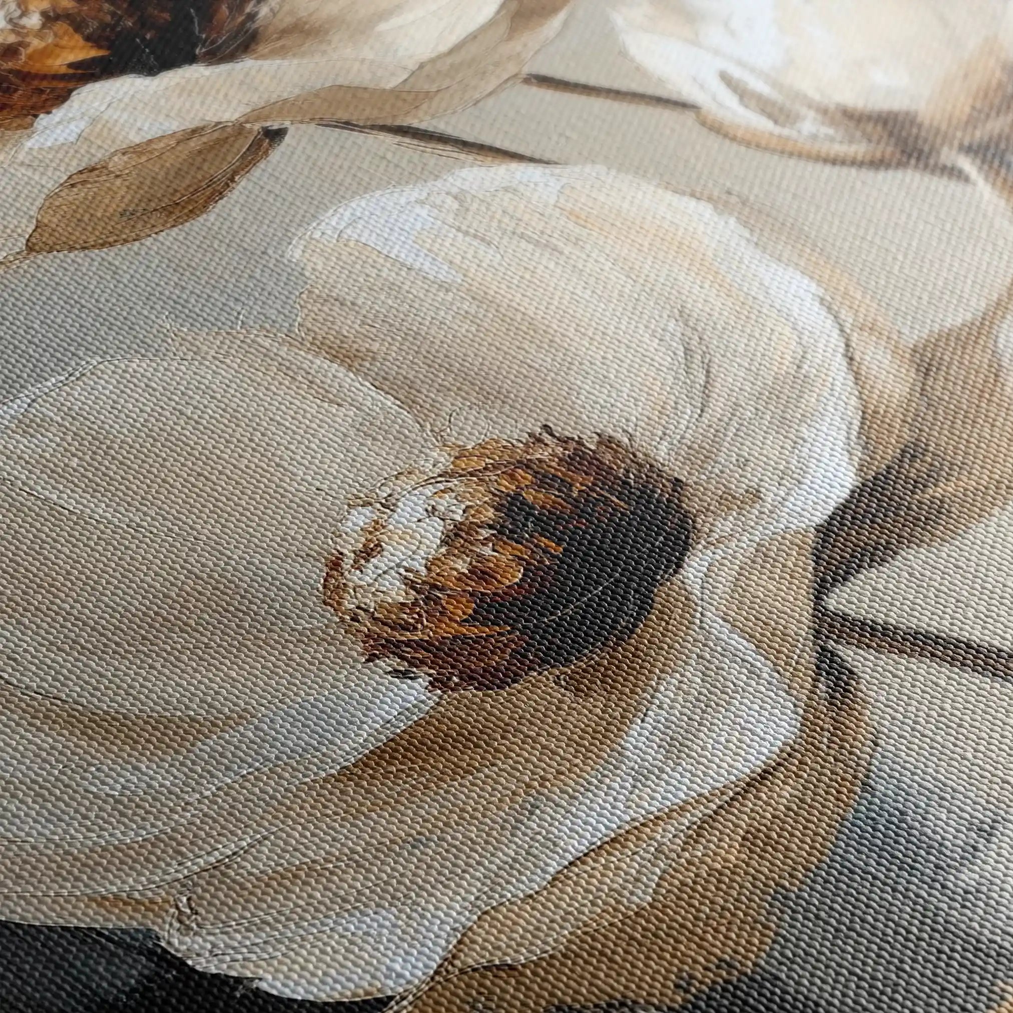 Floral Canvas Wall Art WAD1412-F 90 x 60 cm / Stretched on hidden frame