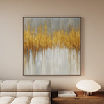Abstract 1413 Canvas Art 60 x 60 cm / Stretched on hidden frame