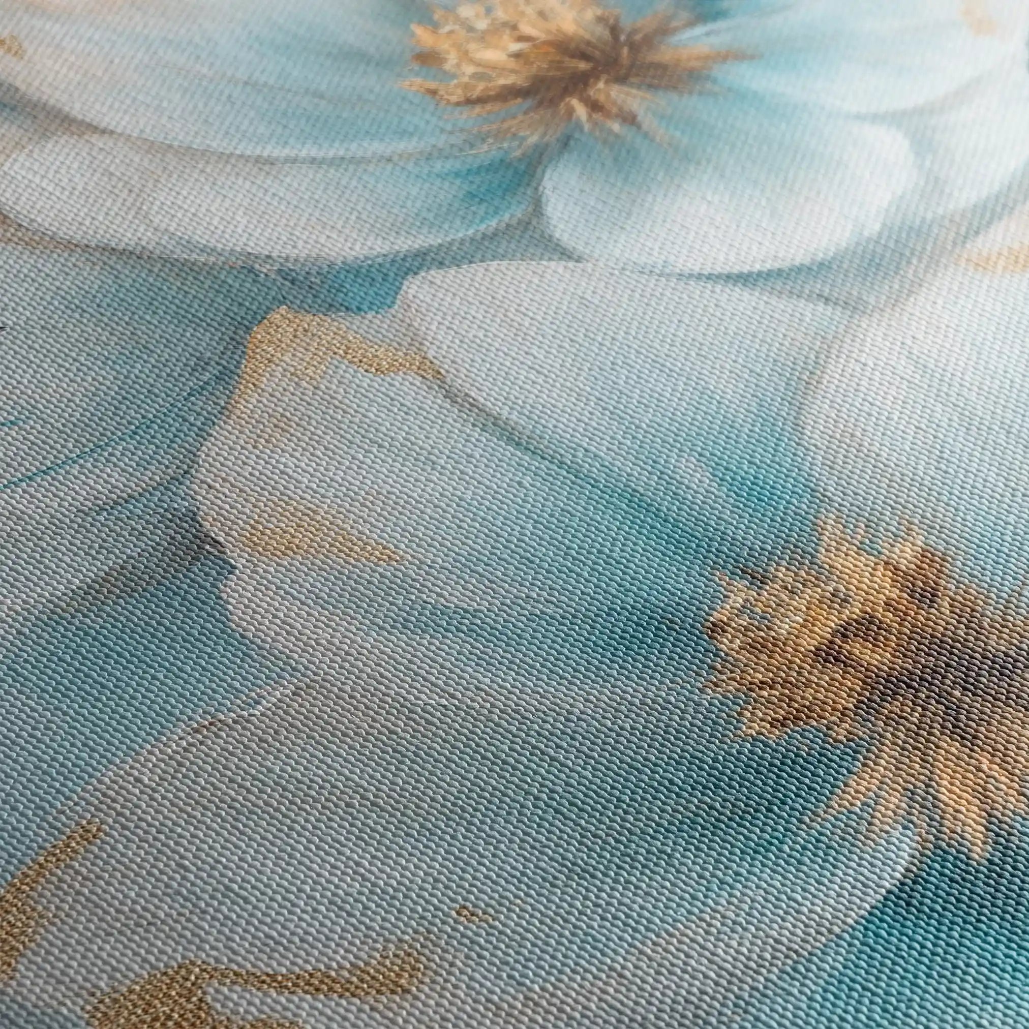 Floral Canvas Wall Art WAD1413-F 90 x 60 cm / Stretched on hidden frame