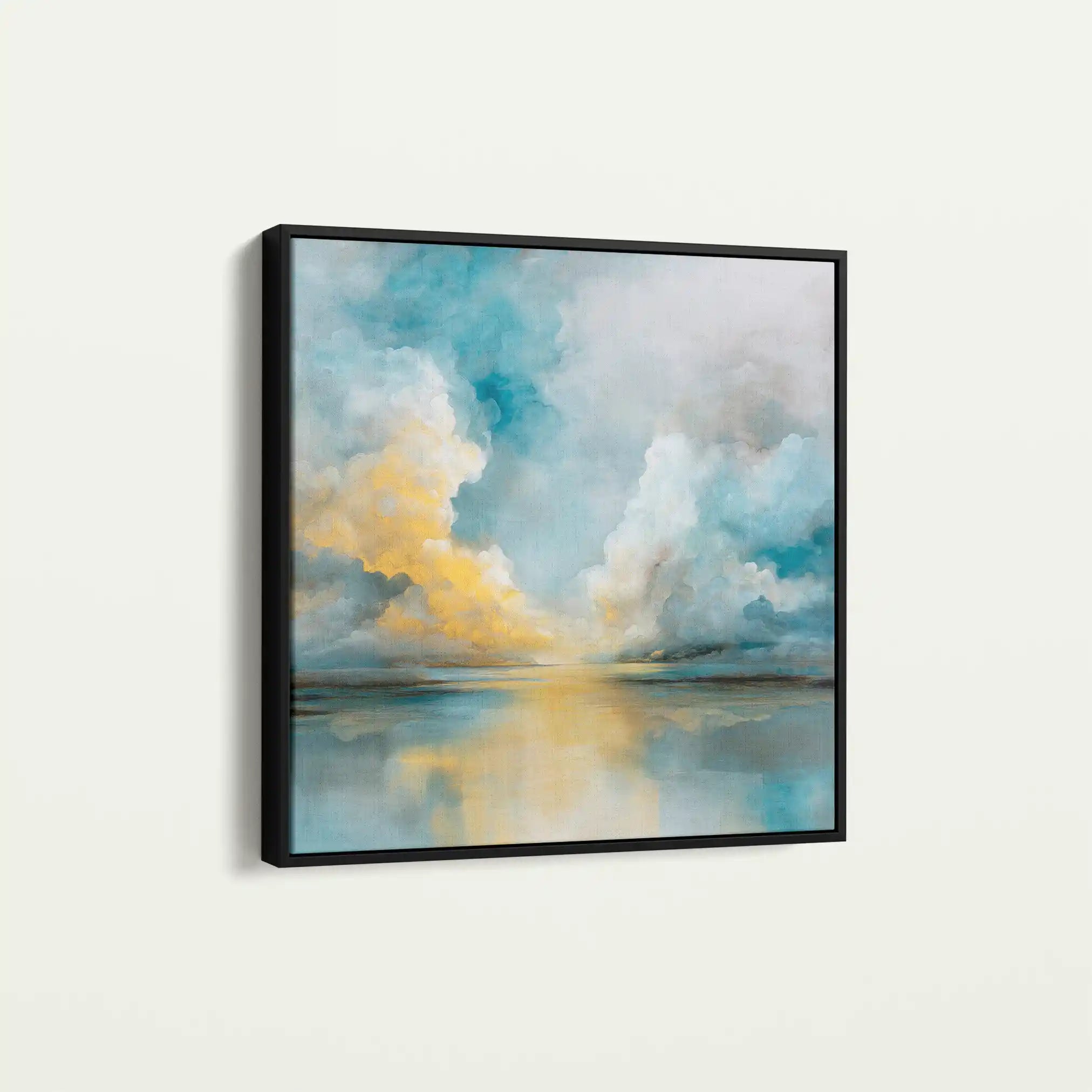 Abstract 1414 Canvas Art 60 x 60 cm / Stretched on hidden frame