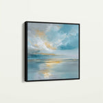 Abstract 1415 Canvas Art 60 x 60 cm / Stretched on hidden frame