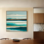 Abstract 1416 Canvas Art 60 x 60 cm / Stretched on hidden frame