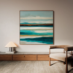 Abstract 1416 Canvas Art 60 x 60 cm / Stretched on hidden frame