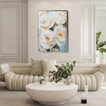 Floral Canvas Wall Art WAD1416-F 90 x 60 cm / Stretched on hidden frame